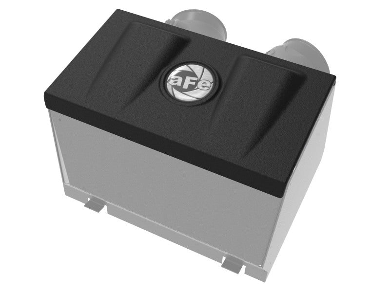 aFe Rapid Induction Intake System Cover, Black, 19-20 Ford Edge Ecoboost V6 2.7L (tt) Secondary image