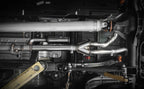 Magnaflow 25+ Ram 1500 I6 3.0L D-Fit Performance Exhaust Muffler Replacement Kit With Muffler installed in truck.