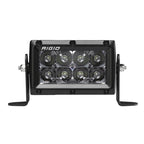 Rigid Industries 4in E Series Spot - Midnight Edition offroad lighting for trucks and Jeep Wrangler accessories.