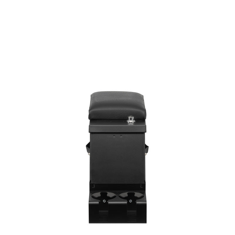 Tuffy Series Console 8In Black, high security storage solution for off road parts and Jeep Wrangler accessories.