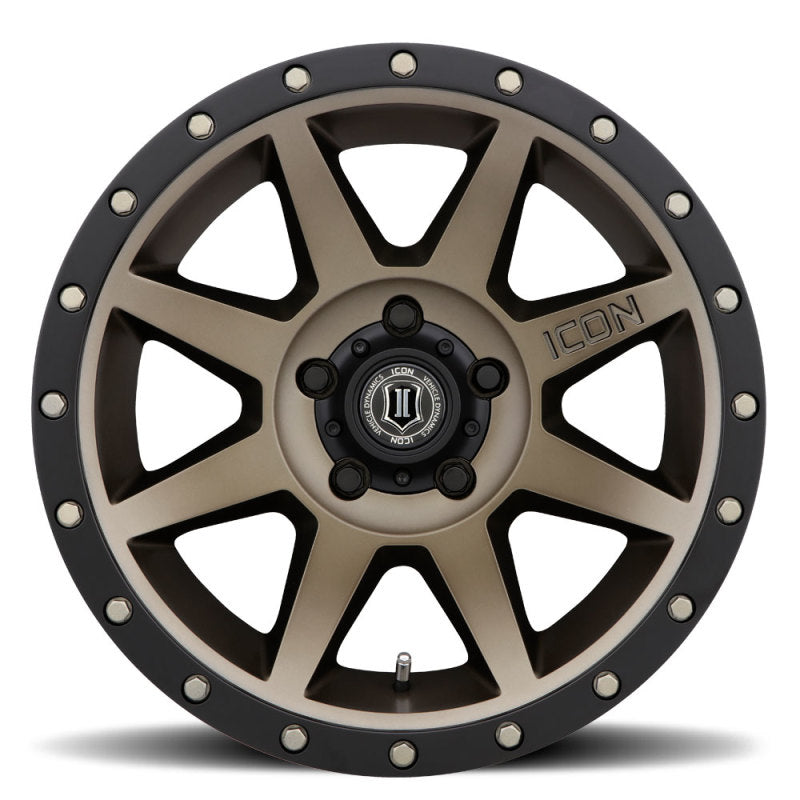 ICON Rebound 17x8.5 5x5.5 0mm Offset 4.75in BS Bronze Wheel Secondary image