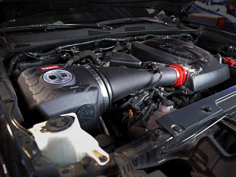 aFe Takeda Momentum Cold Air Intake System w/ Pro 5R Filter 16-19 Toyota Tacoma V6-3.5L Secondary image