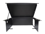 Tuffy Deluxe Enclosure For Jeep Wrangler W/ Subwoofer opened view.