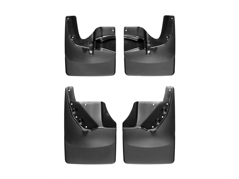 WeatherTech 07-14 Toyota Tundra No Drill Mudflaps - Black Secondary image