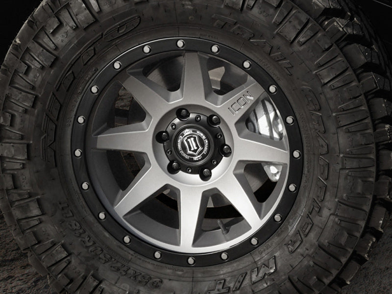 ICON Alloys Lug Nut Kit Black - 12x1.5 - 24 Lug Nuts w/ Key on offroad wheels