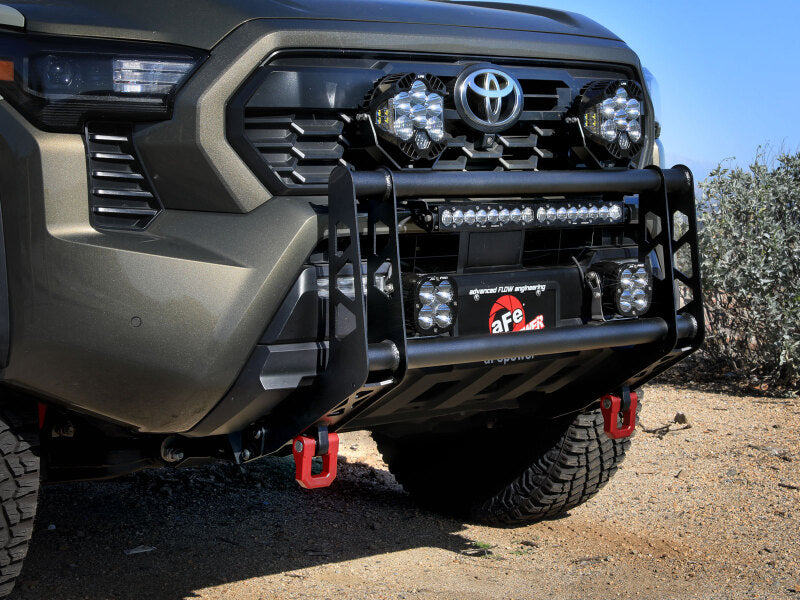 aFe POWER 24-26 Toyota Tacoma (N400) L4-2.4L (t) Terra Guard Bull Bar Secondary image