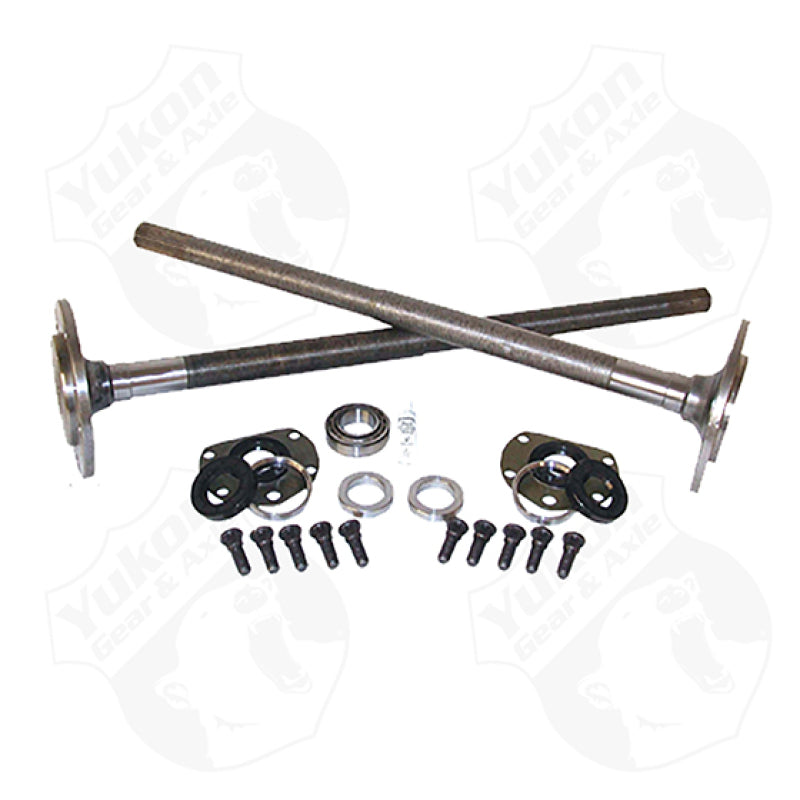 Yukon Gear One Piece / Long Axles For 82-86 Model 20 CJ7 & CJ8 w/ Bearings and 29 Splines / Kit Secondary image