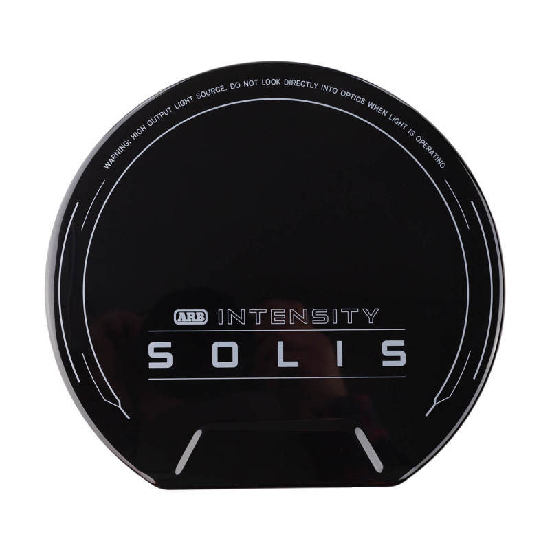 ARB Intensity SOLIS 36 Driving Light Cover - Black Lens for offroad lighting