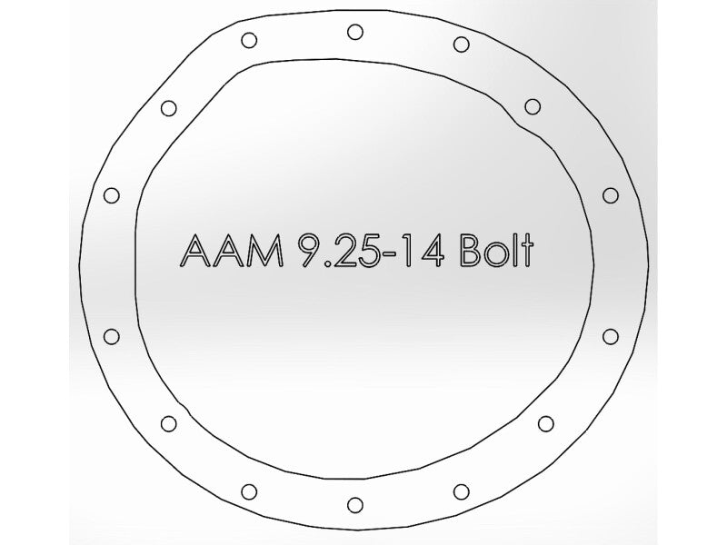 aFe Power Front/Rear Diff Cover Kit w/ Oil 03-13 Dodge L6 Trucks (AAM 9.25-14 & AAM 11.5-14) Secondary image