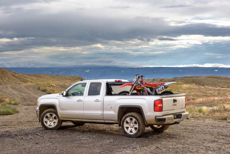 BAK 88-13 Chevy Silverado & C/K 1500 / 88-14 Chevy Silverado 2500/3500 HD 6ft 6in Bed BAKFlip F1 with a dirt bike