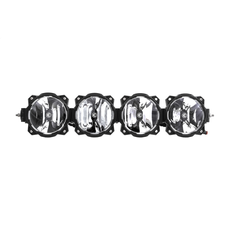 KC HiLiTES Universal 26in. Pro6 Gravity LED 4-Light 80w Combo Beam Light Bar (No Mount) Secondary image