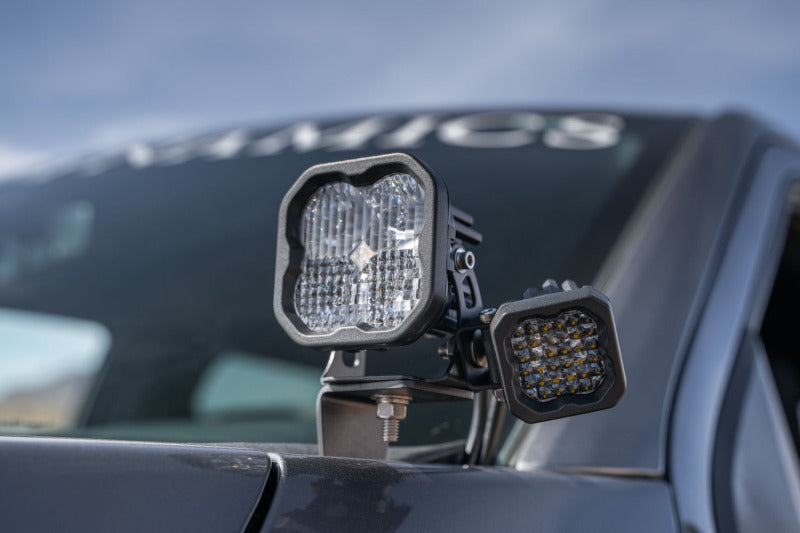 Diode Dynamics 21-22 Ford F-150 SS3 Stage Series Backlit Ditch Light Kit - Sport Yellow Combo Secondary image