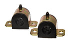 Energy Suspension 7/8in Rear Sway Bar Bushing Set - Black for Jeep Wrangler accessories, offroad performance upgrades.