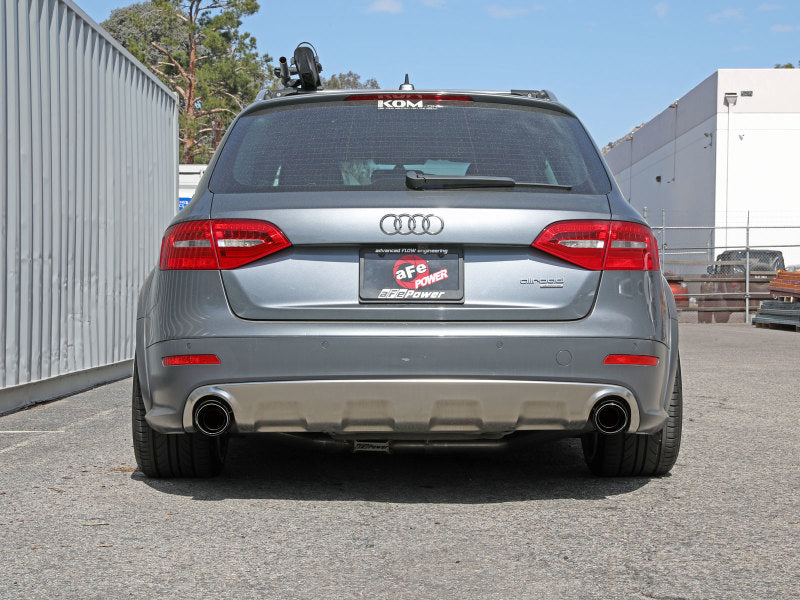 aFe MACH Force-Xp 13-16 Audi Allroad L4 SS Axle-Back Exhaust w/ Carbon Tips Secondary image