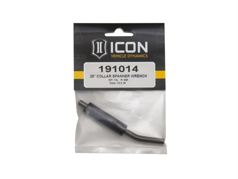 ICON .25in Collar Spanner Pin Wrench for offroad parts upgrades