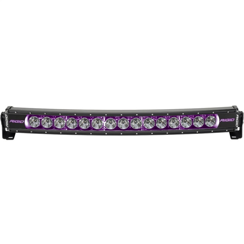 Rigid Industries Radiance+ Curved 30in. RGBW Light Bar for offroad performance upgrades