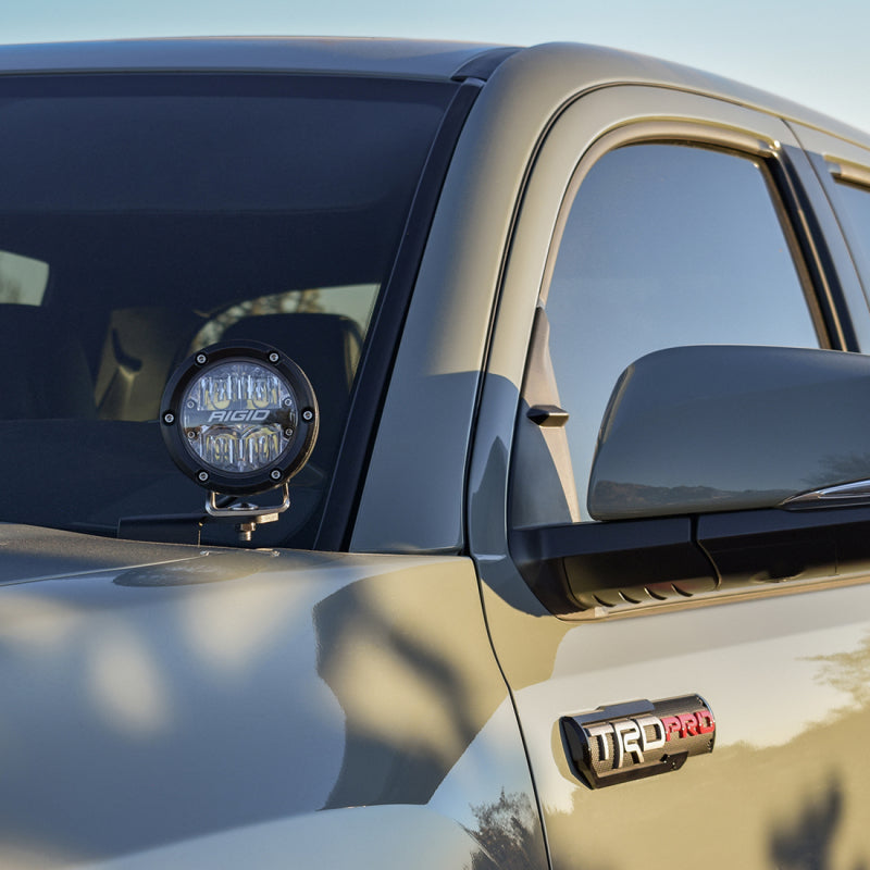 Rigid Industries 16-20 Toyota Tacoma A-Pillar Mount with offroad lighting for trucks