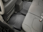 WeatherTech 05+ Nissan Frontier Crew Cab Rear FloorLiner - Black in vehicle