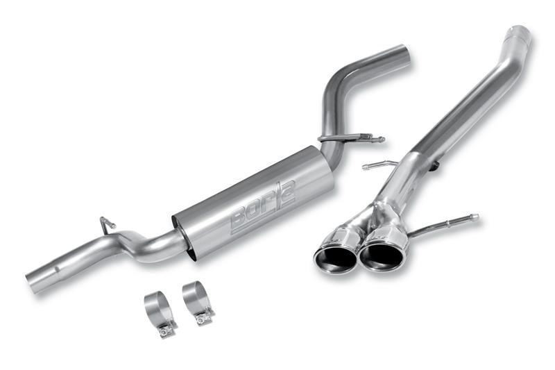 Borla 07-12 VW Passat / CC 2.0L AT/MT FWD Sport SS Catback Exhaust with dual tips and hardware. Main image