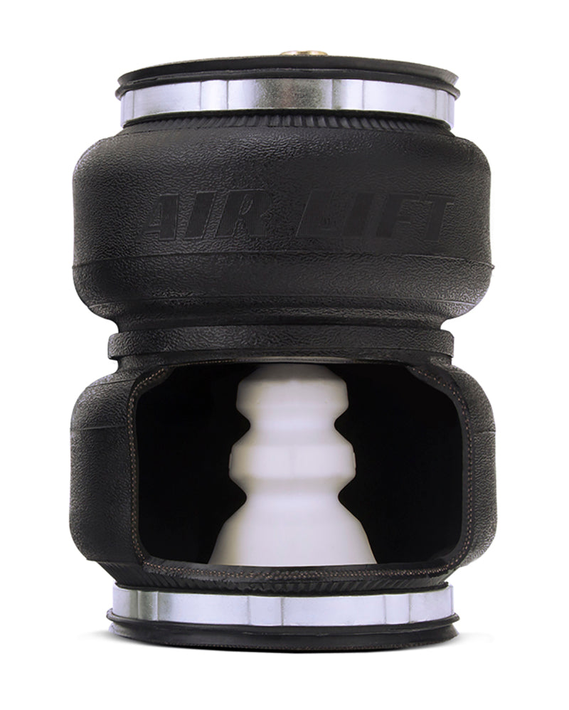 Air Lift Replacement Air Spring - Loadlifter 5000 Ultimate Bellows Type w/ internal Jounce Bumper for offroad upgrades.