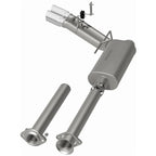Magnaflow 15-21 Ford F-150 Street Series Cat-Back Performance Exhaust System- Polished Side Exit components and features.