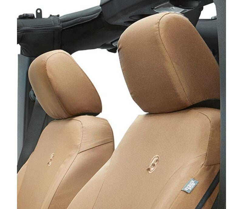 Bestop 13-18 Jeep Wrangler JK Front Seat Covers (Tan) Secondary image