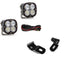 Baja Designs 2019+ Ram 2500/3500 XL 80 Driving Combo A-Pillar Kit - Clear with lights and mounts