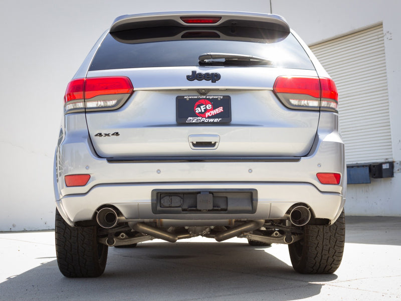 aFe Vulcan Series 2.5in 304SS Cat-Back Exhaust 11-19 Jeep Grand Cherokee (WK2) 5.7L w/ Polished Tips Secondary image