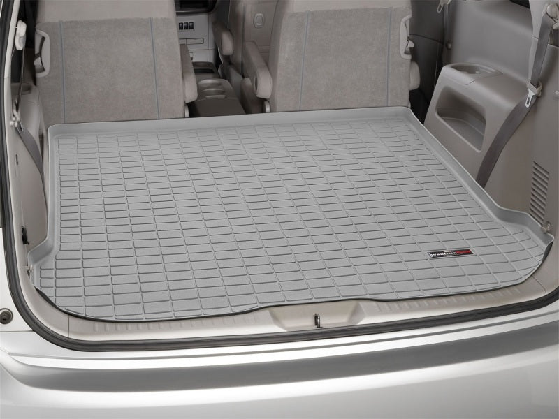 WeatherTech 11-16 Nissan Quest (Behind 2nd Row) Cargo Liner - Grey Secondary image