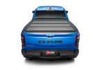 BAK 19-20 Dodge Ram 1500 (New Body Style w/ Ram Box) 5ft 7in Bed BAKFlip MX4 Matte Finish on blue Ram truck