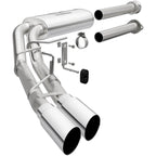 Magnaflow 15-21 Ford F-150 Street Series Cat-Back Performance Exhaust System- Polished Side Exit parts and components.