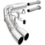 Magnaflow 15-21 Ford F-150 Street Series Cat-Back Performance Exhaust System- Polished Side Exit parts and components.