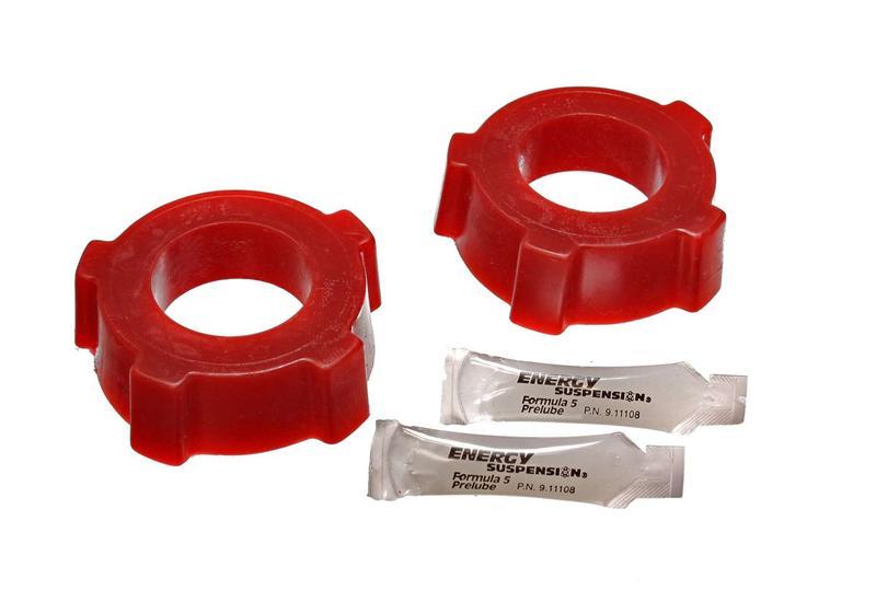 Energy Suspension 69-78 Volkswagen (Air Cooled) Red Rear Spring Plate Bushing Set for offroad performance upgrades.