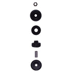 Bilstein 4600 Series 19-21 RAM 2500 Front 46mm Monotube Shock Absorber components for offroad performance upgrades