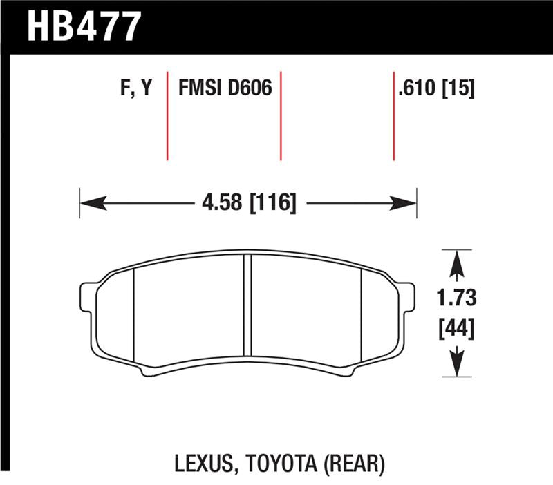 Hawk HPS Street Brake Pads Secondary image