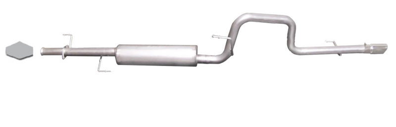 Gibson 05-09 Toyota 4Runner Sport 4.7L 2.5in Cat-Back Single Exhaust - Aluminized for performance upgrades