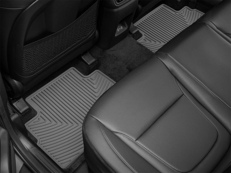 WeatherTech 22-24 Hyundai Tucson Hybrid Rear All-Weather Floor Mats - Grey Secondary image