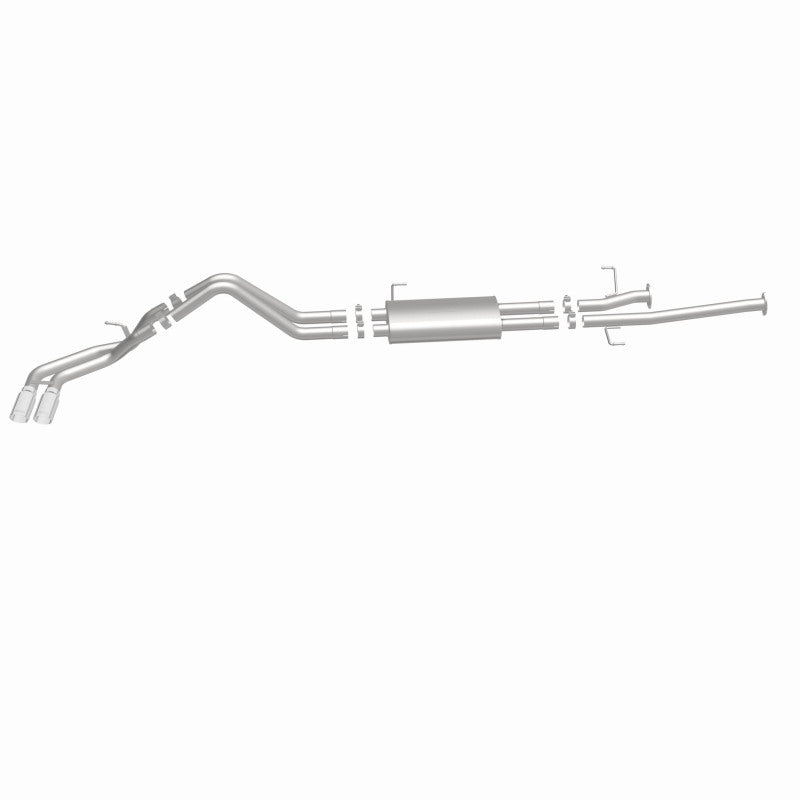 MagnaFlow 14 Toyota Tundra V8 4.6L/5.7L Stainless C/b Exhaust Dual same side pass. rear tire.