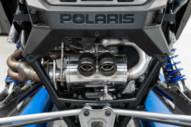 MBRP 22-23 Polaris RZR Pro R Single Slip-on Dual Outlet Performance Series Secondary image
