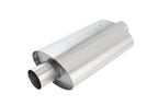 Borla XR-1 Racing Sportsman 2 1/2 inch Outlet / 2 1/2 inch Inlet 12in Case Oval Muffler for performance offroad parts