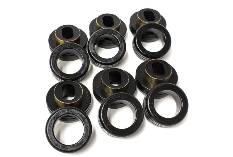 Energy Suspension 81-87 GM 1/2-3/4-1 Ton C-10/C-20/C30/C1500/C2500/C3500 PU 2WD Blk Body Mount Set components
