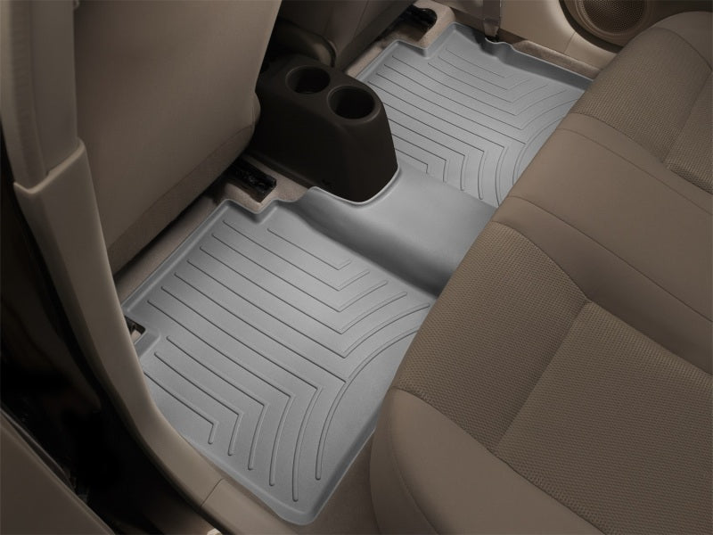 WeatherTech 2017+ Jaguar XE Rear FloorLiner - Grey Secondary image