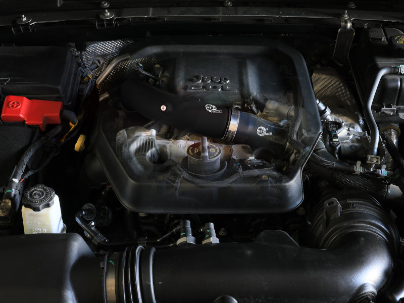 aFe 2024+ Jeep Wrangler JL L4-2.0L (t) BladeRunner 2-1/2in Aluminum Hot Charge Pipe - Black Secondary image