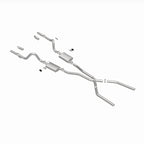 MagnaFlow SYS C/B 67-70 Mustang 2.50inch w/Tru-X exhaust system parts