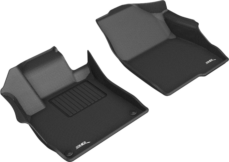 3D MAXpider 2018-2020 Honda Accord Kagu 1st Row Floormat - Black Main image