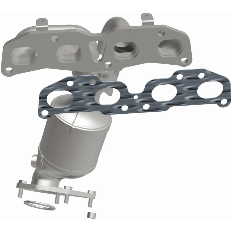 MagnaFlow Conv DF 07-10 Nissan Altima 2.5L Manifold (49 State) with gaskets and components.
