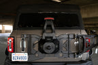 DV8 21-22 Ford Bronco 3rd Brake Light Extension Bracket mounted
