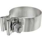 Stainless steel exhaust clamp for offroad performance upgrades