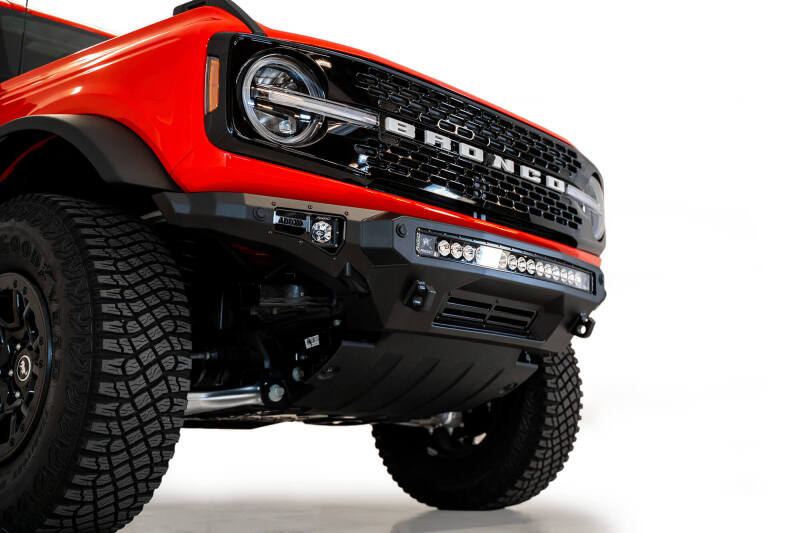 Addictive Desert Designs 2021+ Ford Bronco Stealth Fighter Front Bumper w/ Winch Mount Secondary image