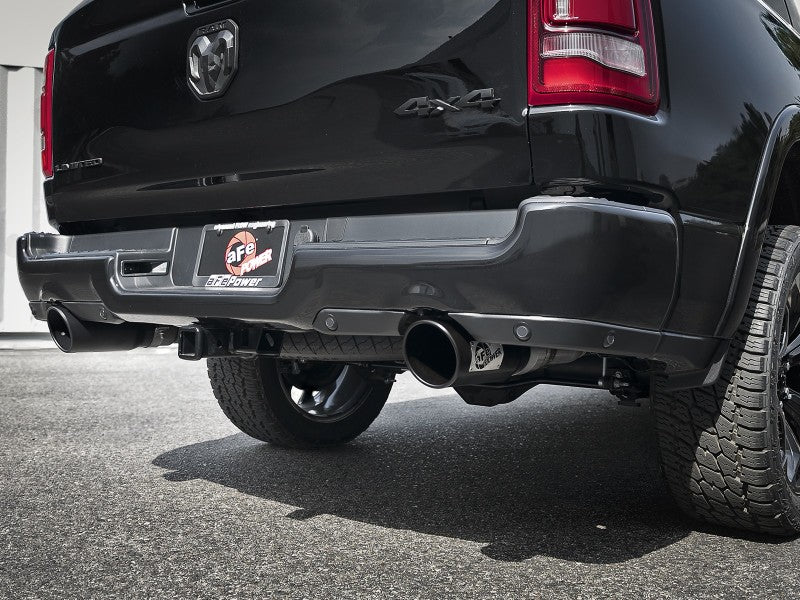 aFe Gemini XV 3in 304 SS Cat-Back Exhaust 19-21 Ram 1500 V8 5.7L Hemi w/ Black Tips Secondary image